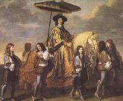 Chancellor Seguier at the Entry of Louis XIV into Paris in 1660 (mk08) LE BRUN, Charles